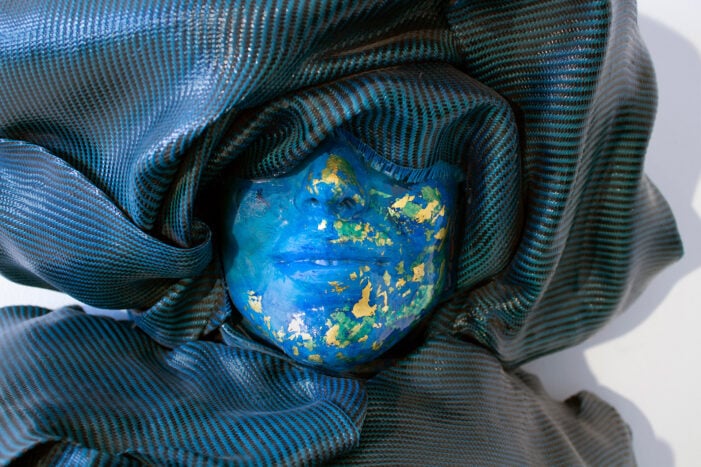 Sculpture "Emerging Self" by the artist Anastasios Nyfadopoulos