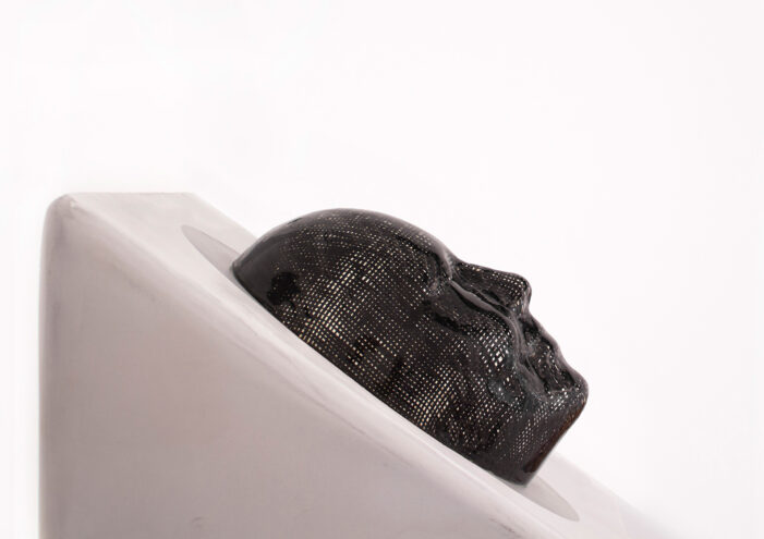 Sculpture "Inner glow" by the artist Anastasios Nyfadopoulos